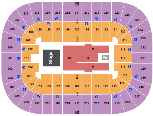 Greensboro Coliseum Chris Stapleton Seating Chart